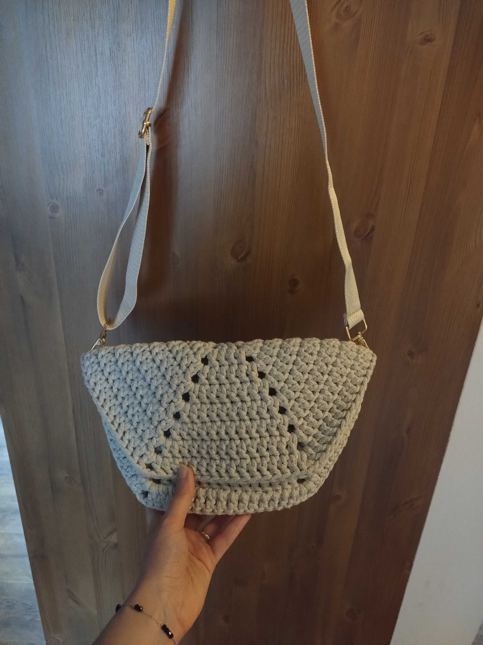 Letnia torebka nerka handmade ręcznie robiona