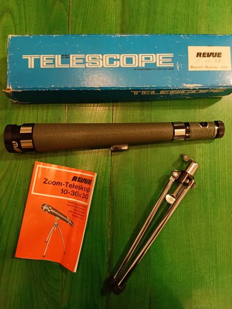 Teleskop Revue 10-30x30 lata 70te