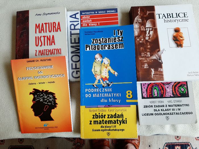 Zbiory zadań do matematyki