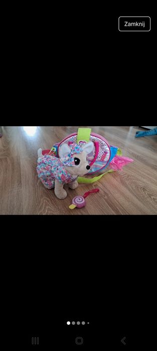 Chichi love maskotka z torebką stan idealny