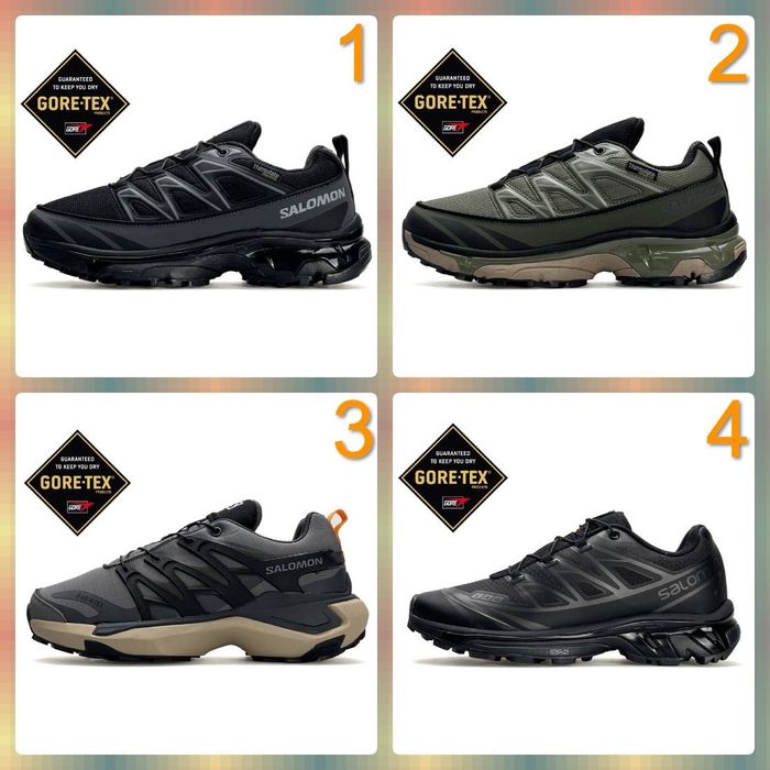 ВСІ ІСНУЮЧІ МОДЕЛЬКИ Salomon Gore-Tex кросівки соломон водонепроникні