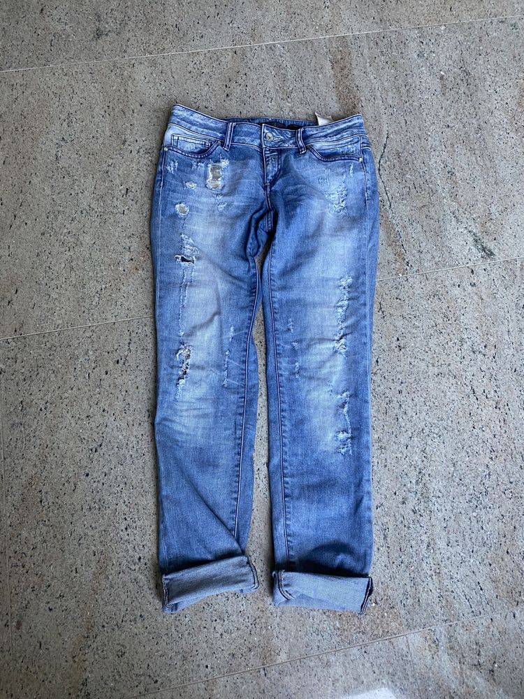 Jeansy spodnie W 29 L 34 tureckie