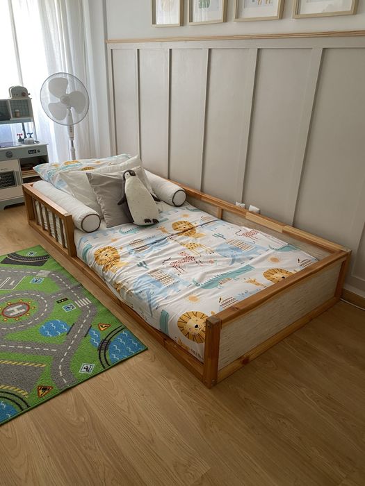 cama montessori para colchoes 90x200cm