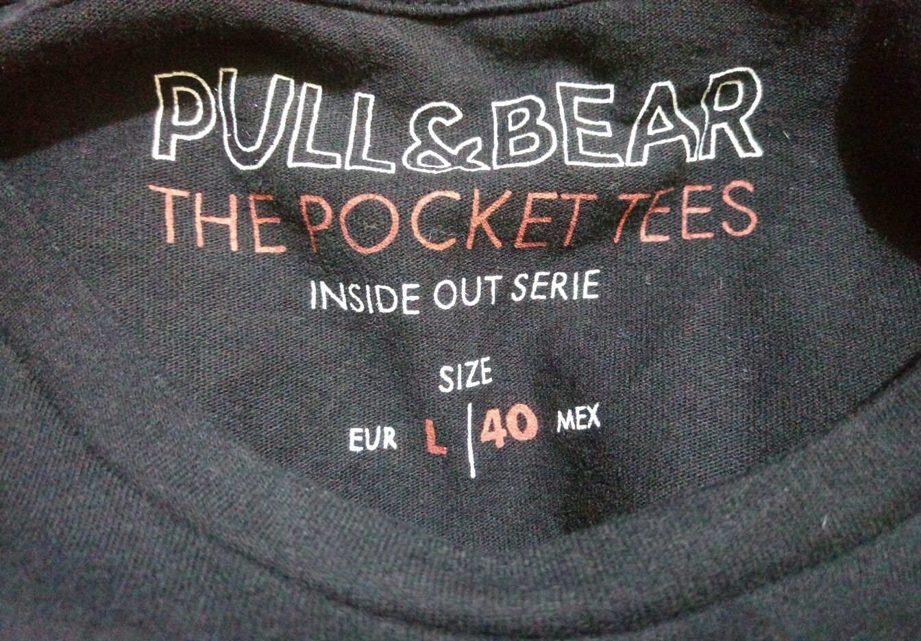 Pull&Bear літня чоловіча бавовняна футболка