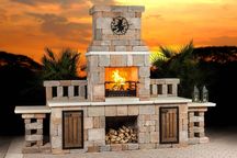 Камины, мангалы, барбекю, костровые чаши из камня Patio ТМ Bernstone.