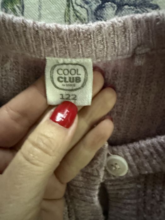Sweter 122 rozowy cool club