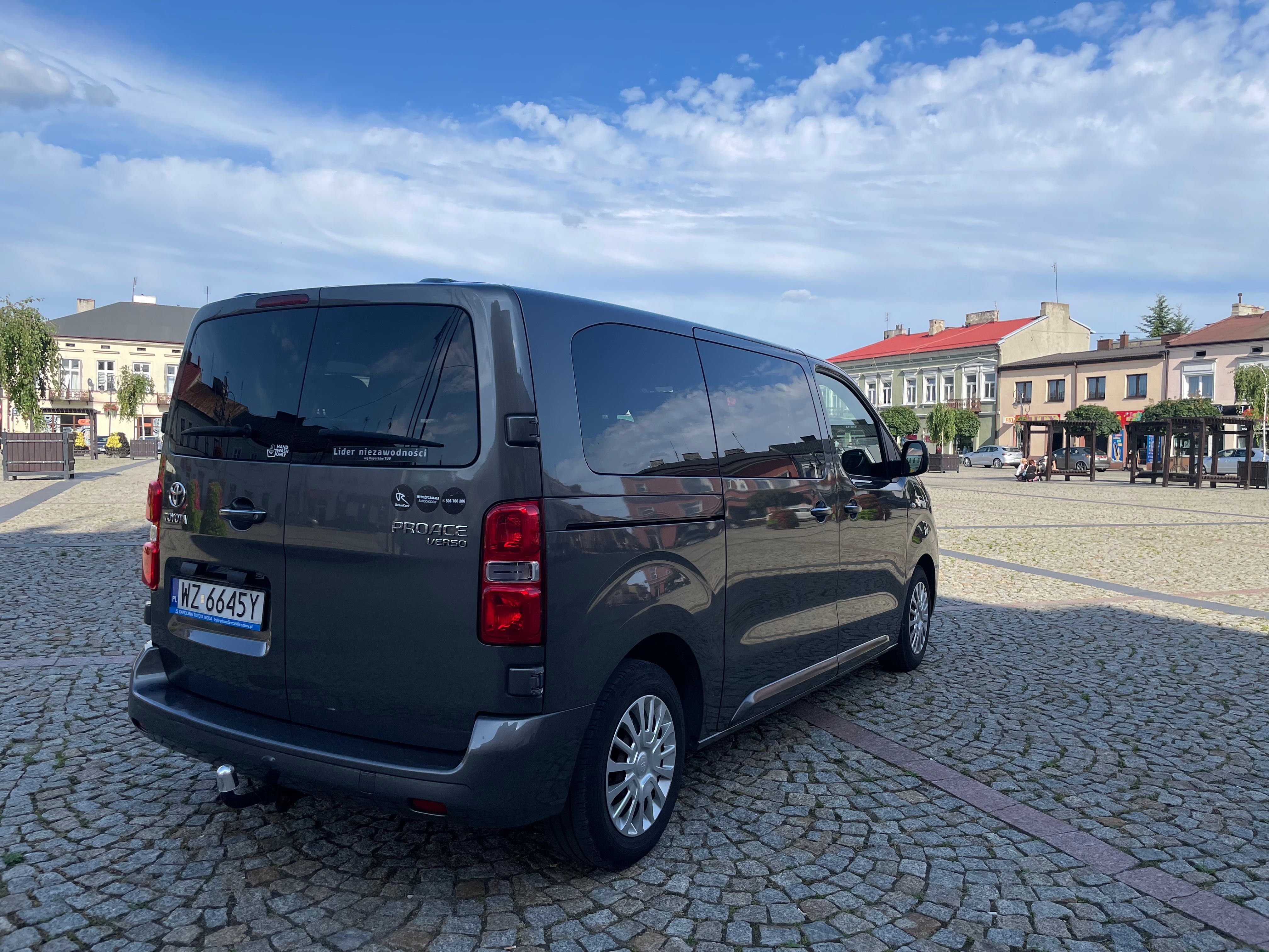 Wynajem BUS 9 osobowy WYPOŻYCZALNIA