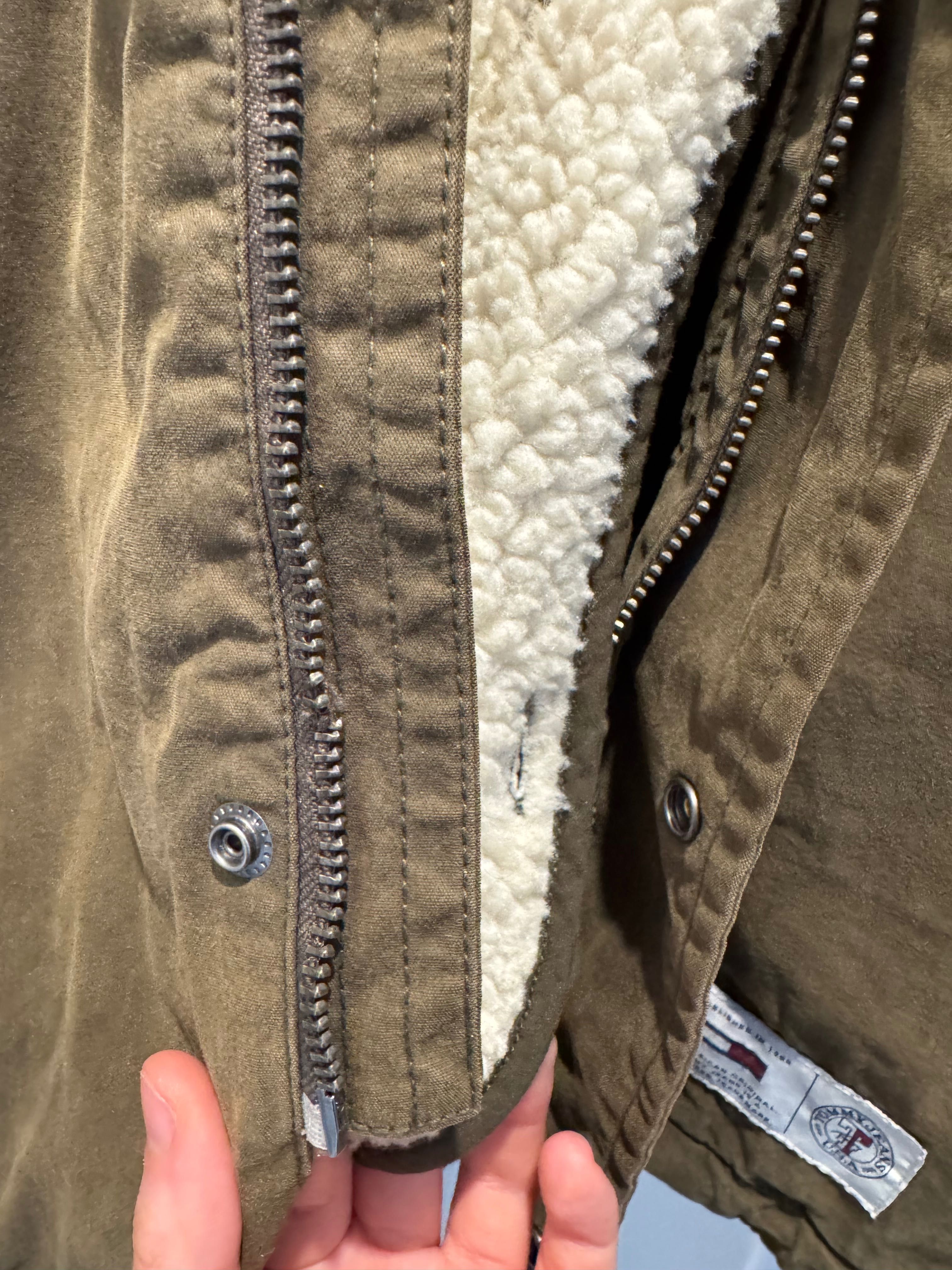 Tommy Hilfiger Jeans L kurtka Parka zimowa TJM LINED 2w1