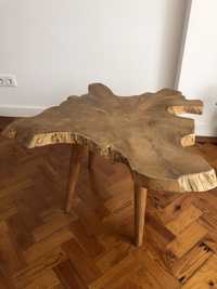 Mesa madeira castanho tratado