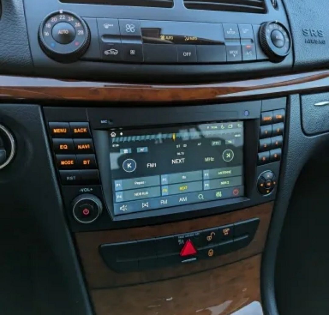 Rádio Multimédia Mercedes W211 GPS Android WiFi Bluetooth USB