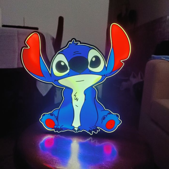 Luminária temática stitch