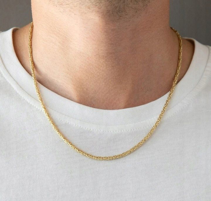 Łańcuszek Srebrny Splot Królewski Krzyż Klasyczny Srebro Pr 925 + Graw