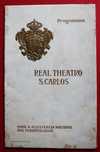Real Teatro S Carlos 1909 ópera Assistência Tuberculosos (Reserva ORP)