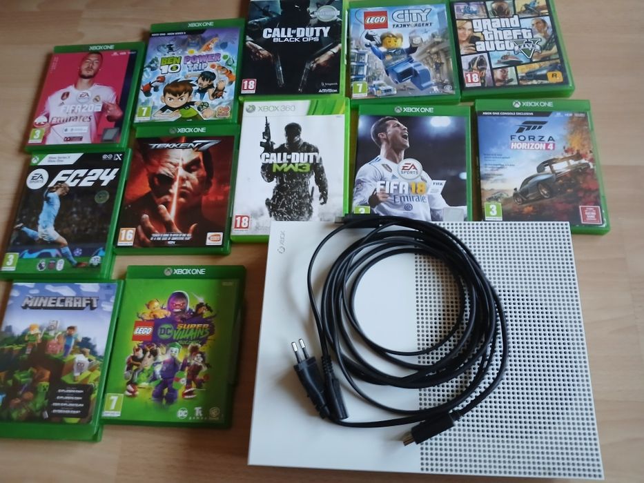 Xbox one s sprawny z grami