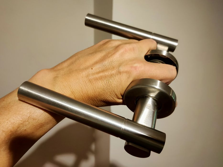 Solidne klamki nierdzewne