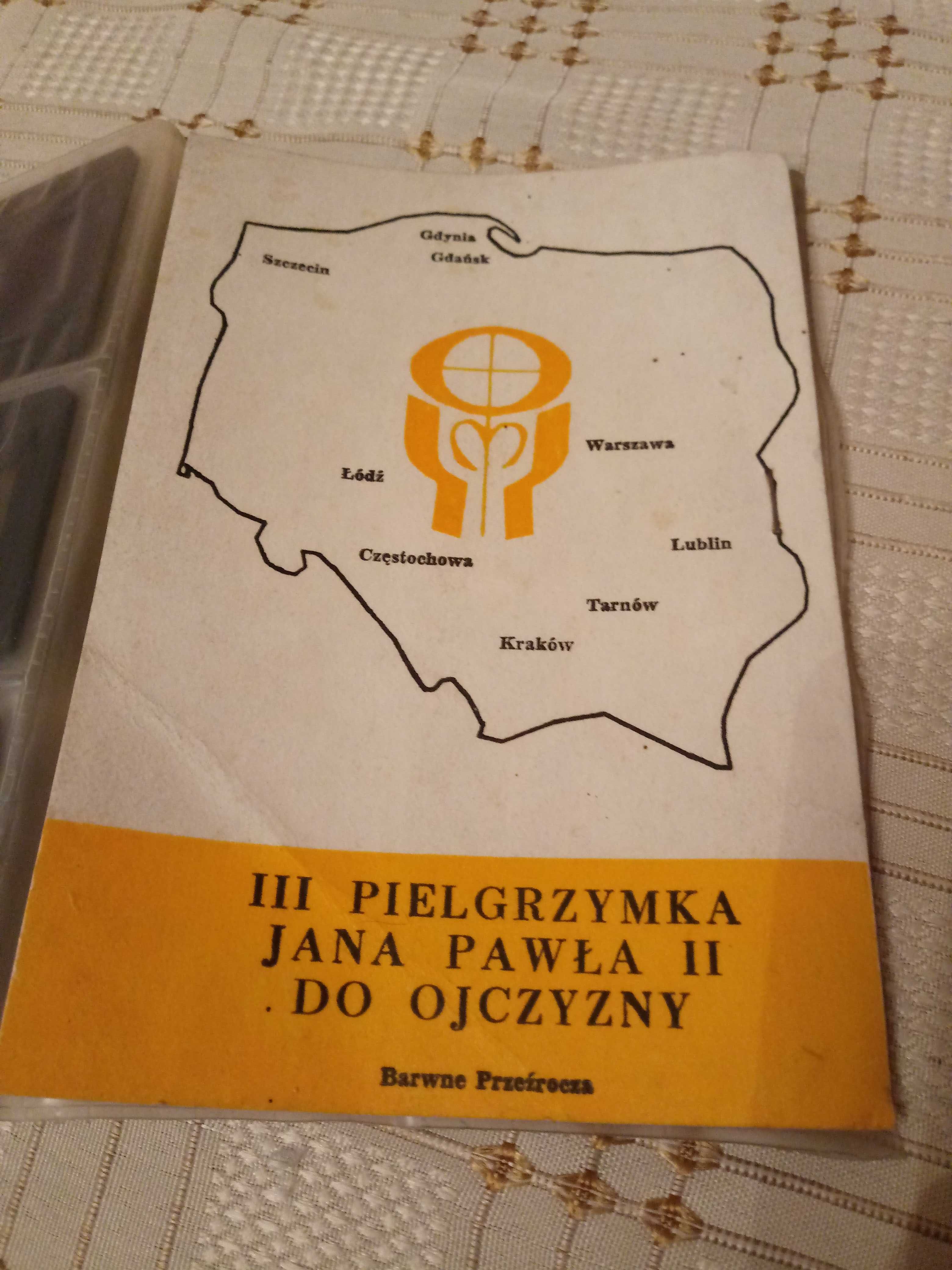 Slajdy, przeżrocza z lll Pielgrzymki Jana Pawła ll do ojczyzny.