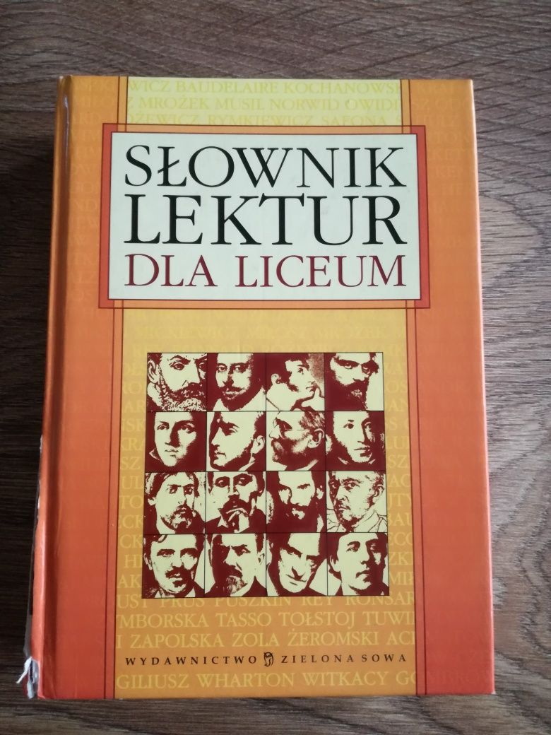 Słownik lektur dla liceum