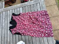 Bluzka bordowa elegancka  rozmiar 36