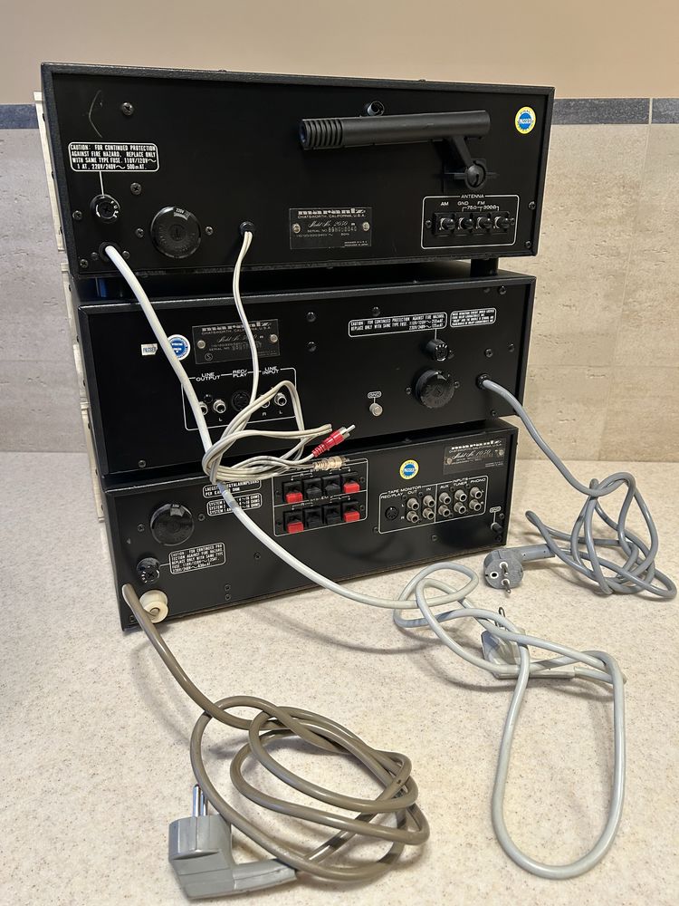 Marantz wieża HiFi zestaw Wzmacniacz 1050 Deck 5000 Tuner 2050