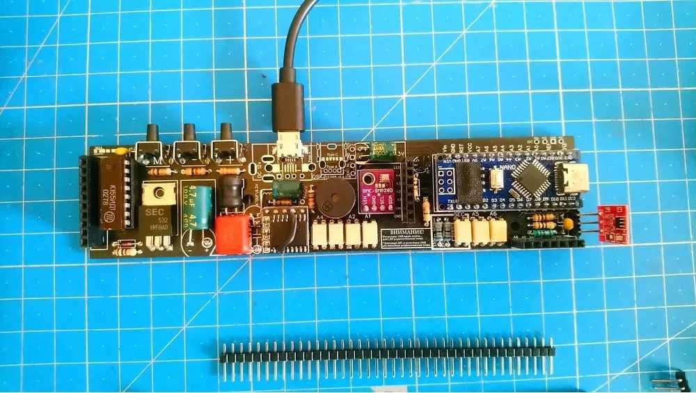 Радіоконструктор Nixie Clock набір лампового годинника ИН-12 ИН-14