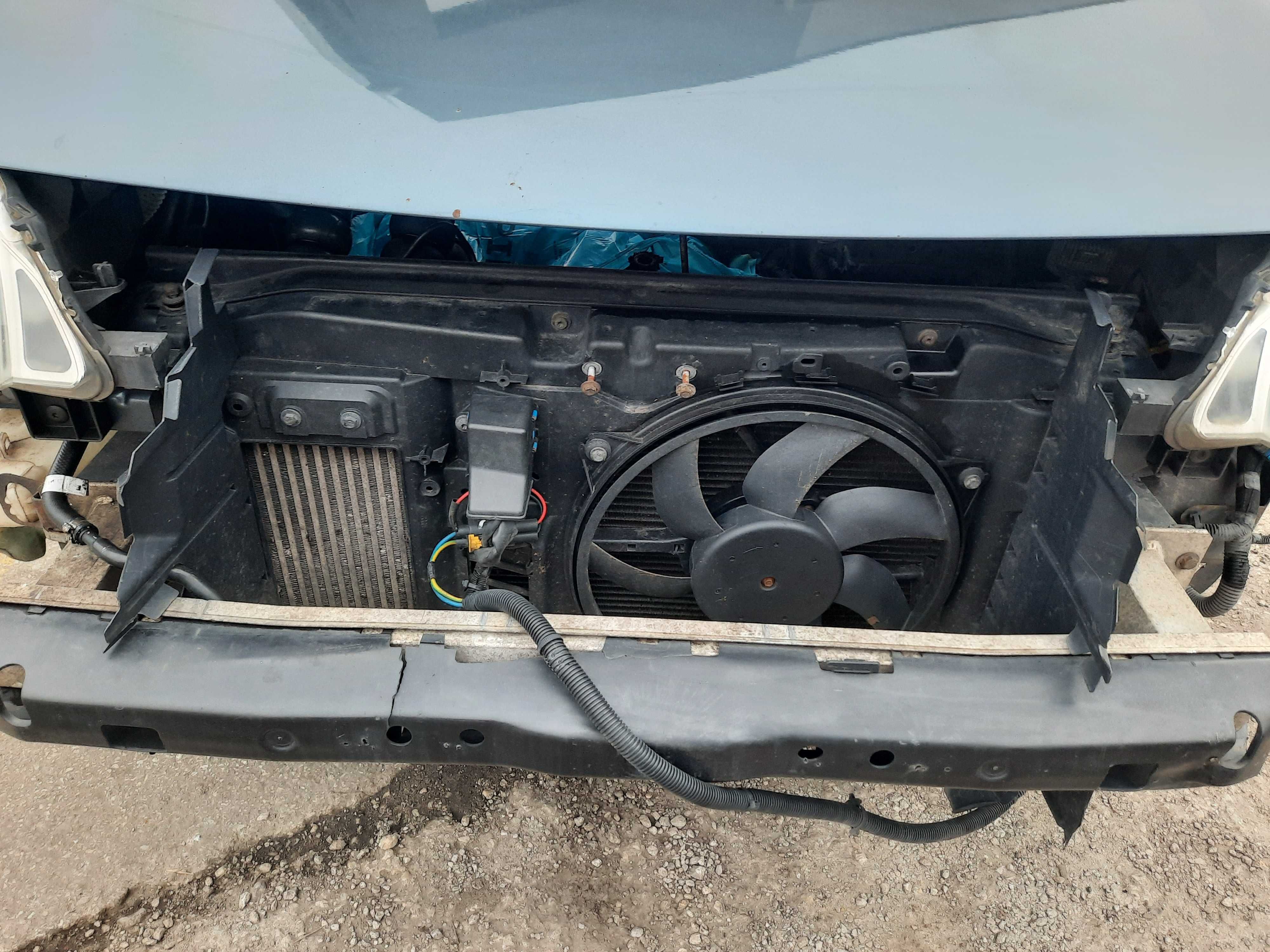 pas przedni chłodnice wentylator Citroen Berlingo II 1.6 HDI 08-