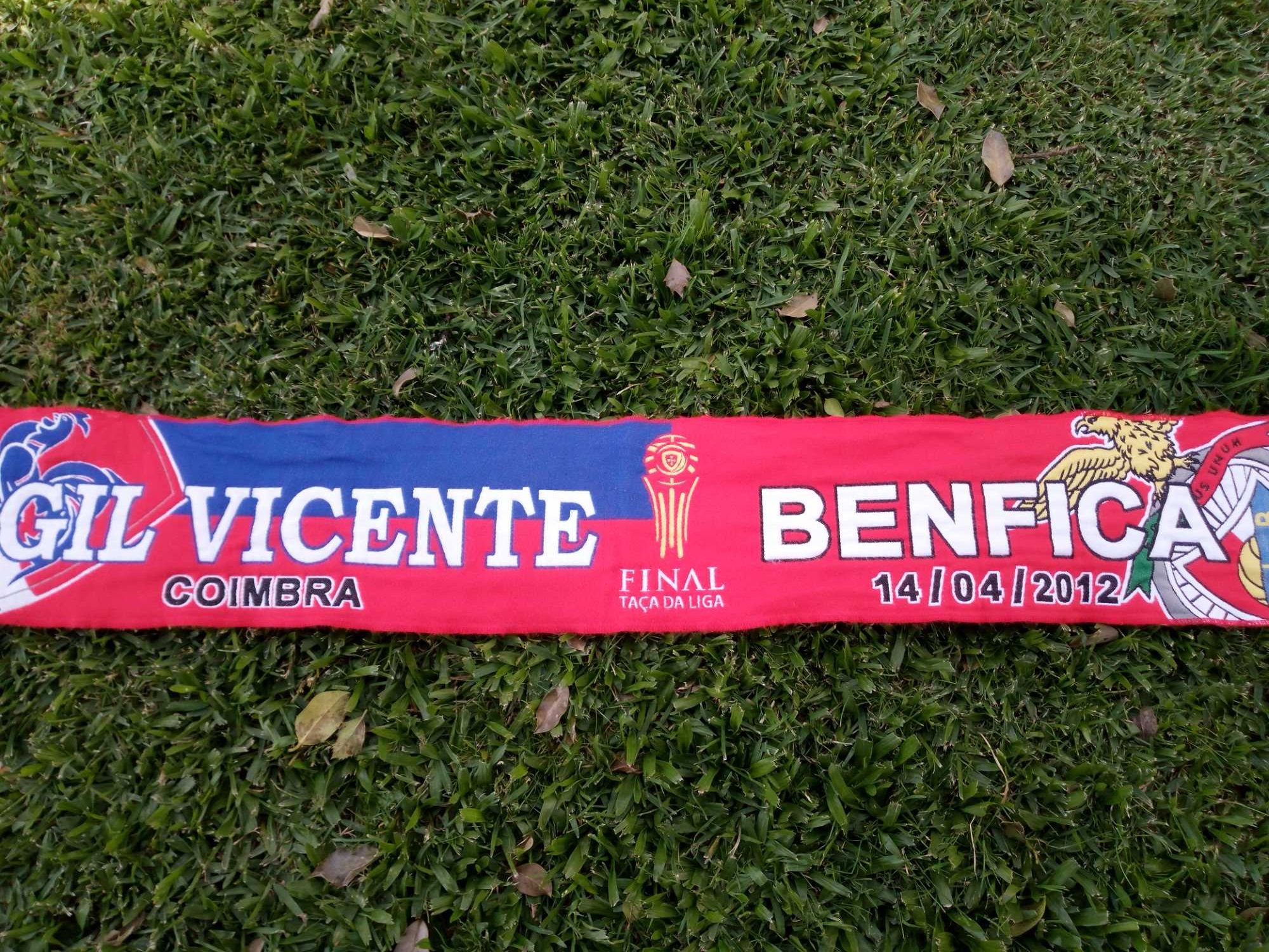 Cachecol Final Taça da Liga Gil Vicente vs Benfica