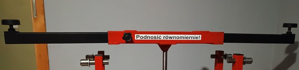 Trawers podnośnika kanałowego podwójny, szeroki solidny ciężki