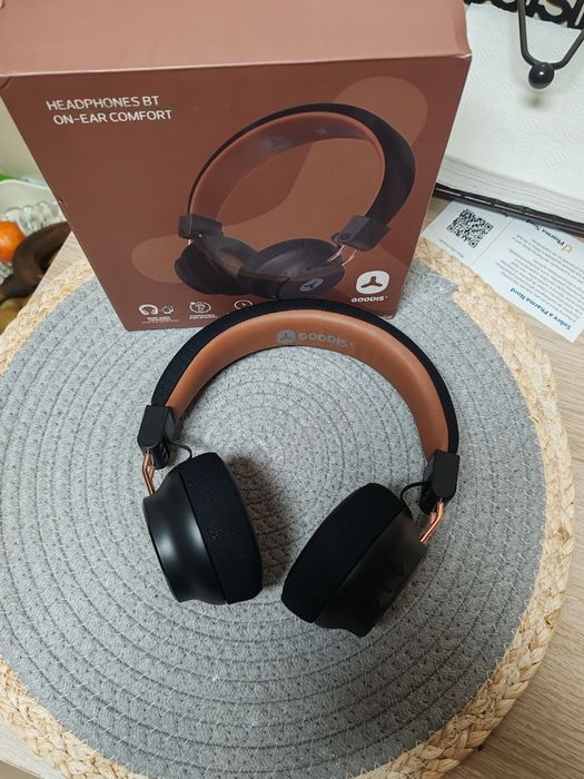 Auscultadores/Headphones Bluetooth GOODIS Comfort-Novo/Fatura/Garantia