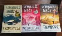 3 książki Remigiusz Mróz