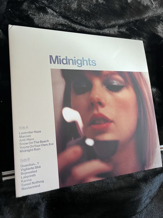 Vinil Midnights Taylor Swift + AUTÓGRAFO