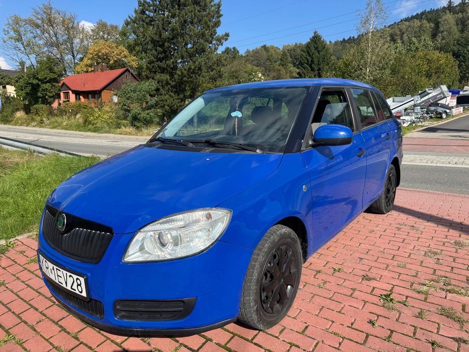 Skoda Fabia Diesel Klima Bardzo Ładna spalanie 4 Litry