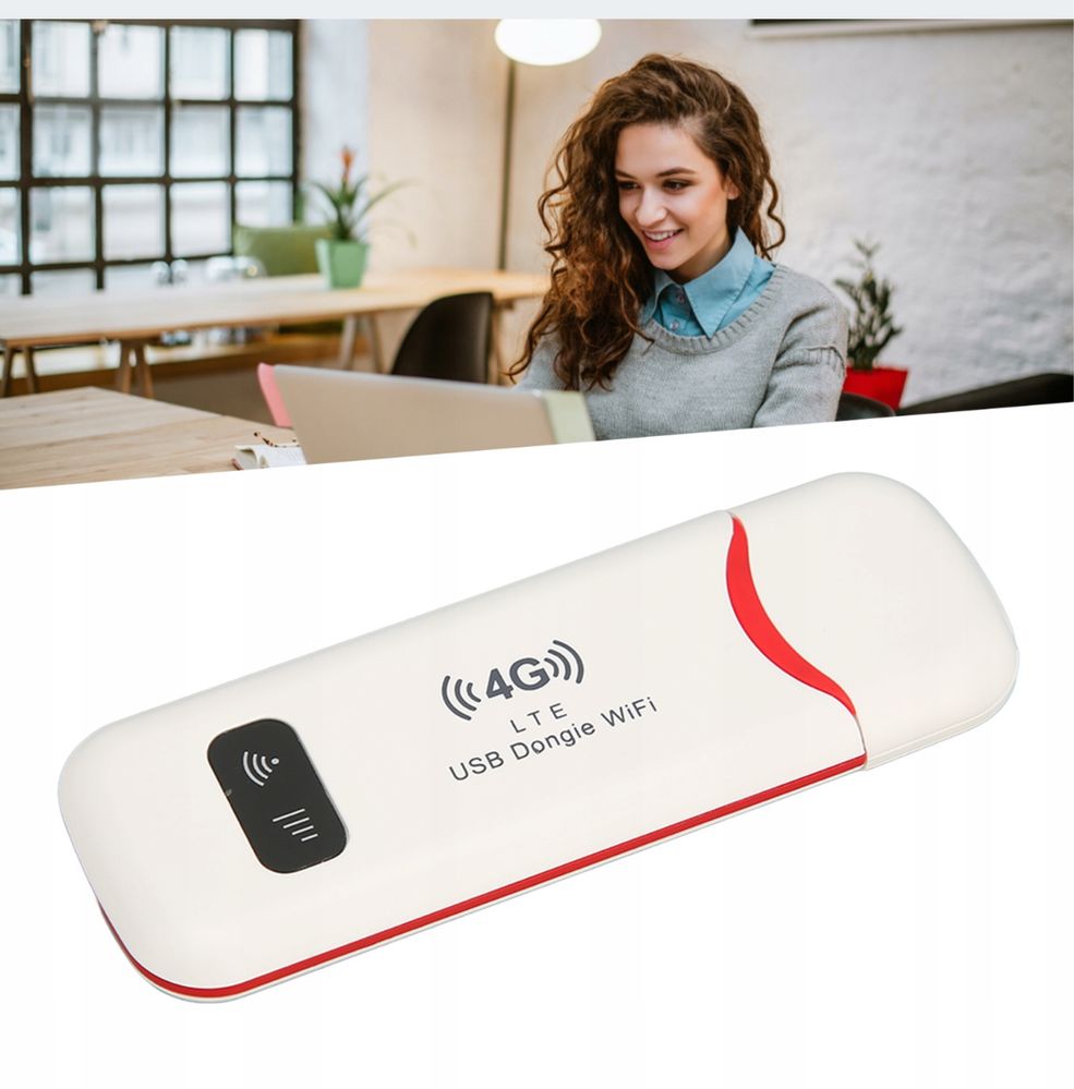 Przenośny Modem Router WIFI 4G LTE USB NA Kartę sim