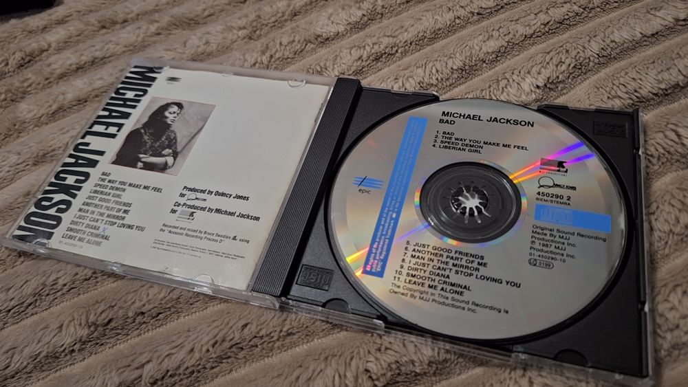 CD Michael Jackson - DANGEROUS , BAD , HISTORY Zestaw 3 Albumy