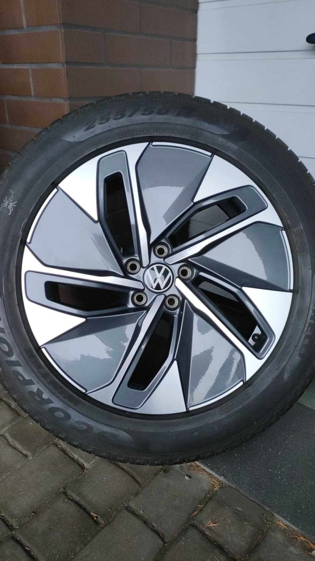 Koła Vw ID4 ID5 19''5x112 opony zima 235/55/19 255/50/19 (OL1563)