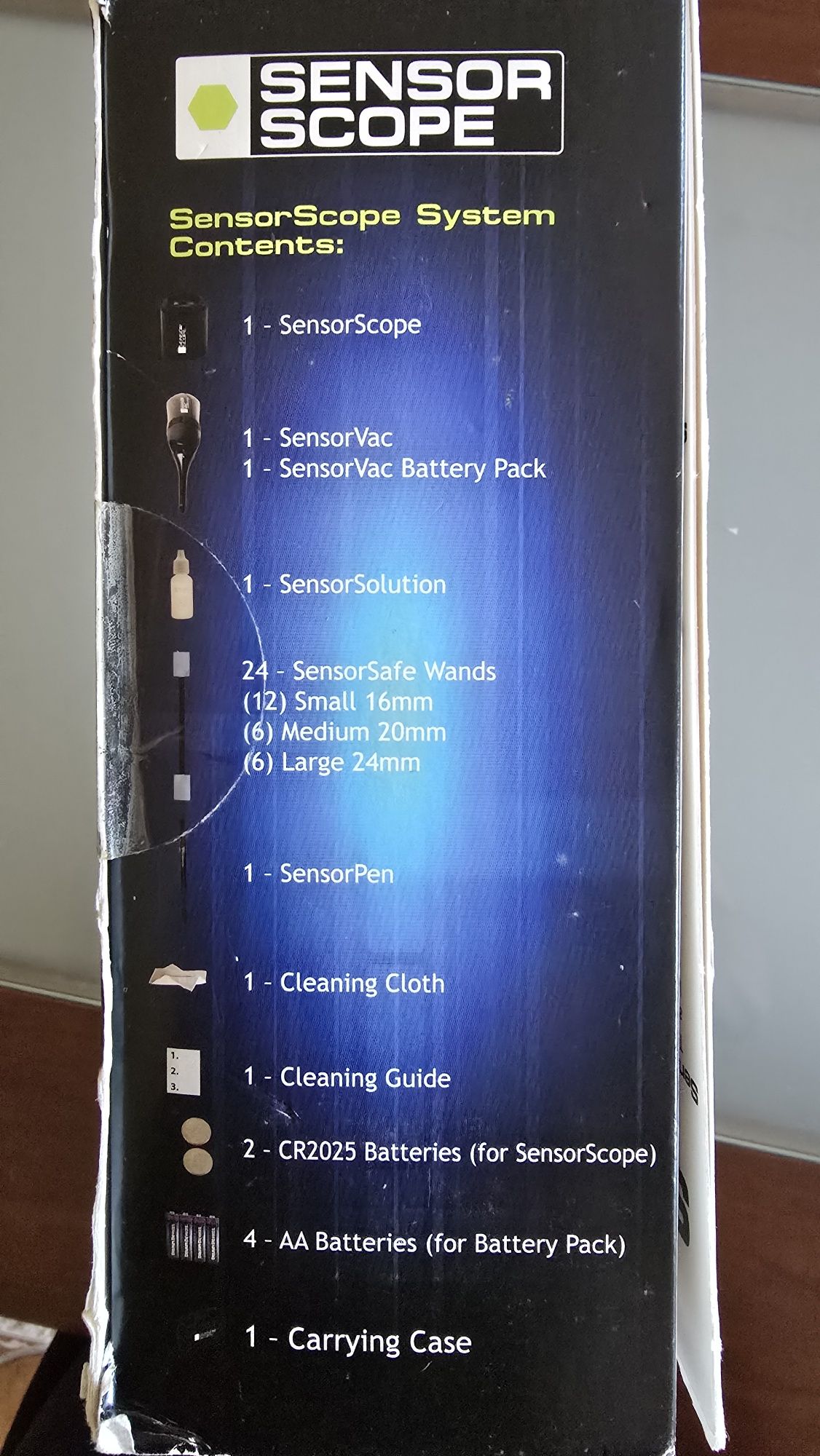 Sensor cleaning Belkin kit