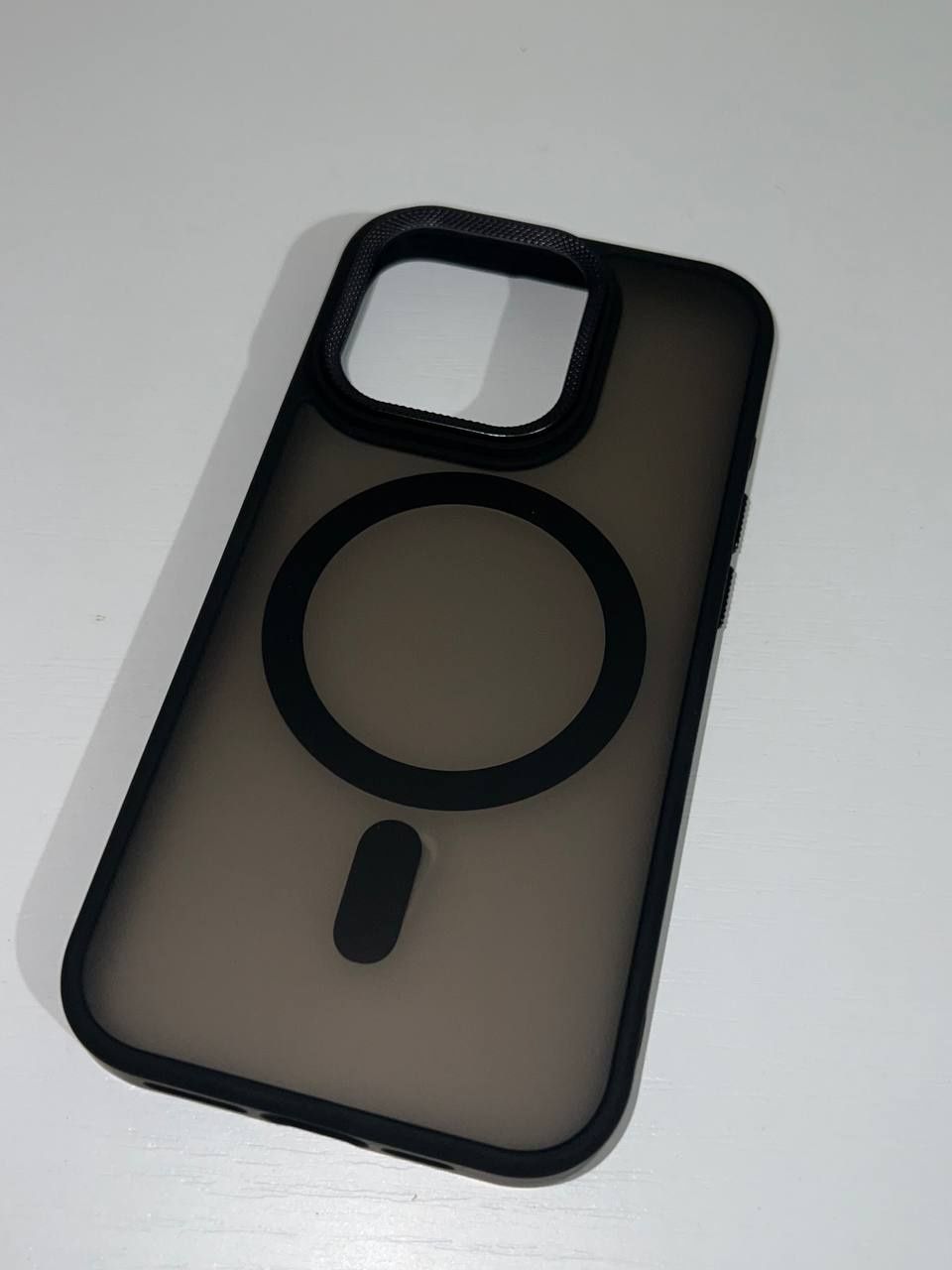 Чехол черный magsafe iPhone 12
