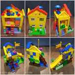 Lego дупло, Unico,Дом свинка пепа, собака , Fabuland