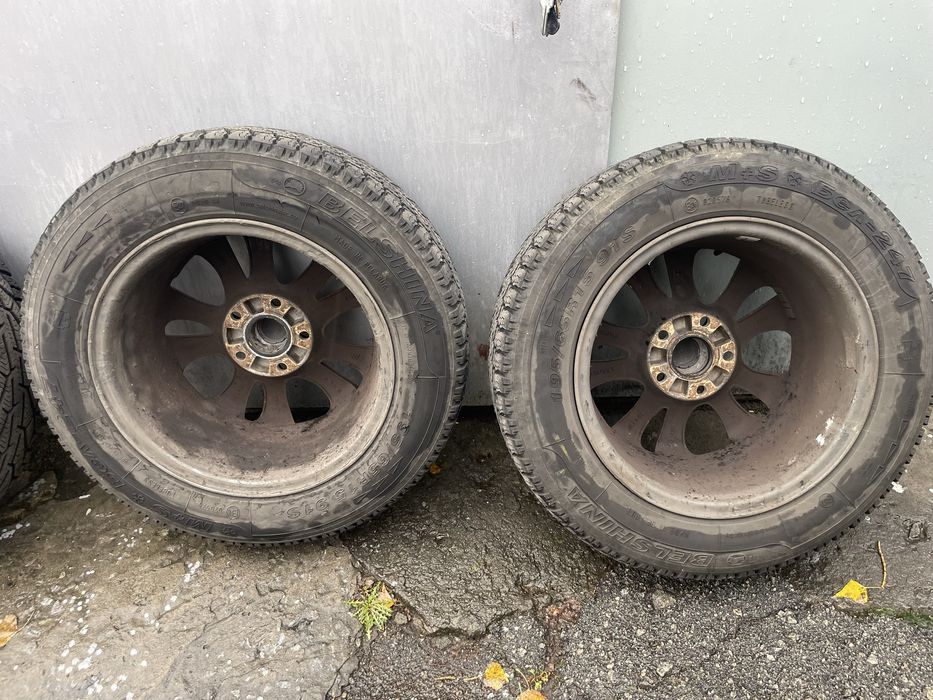 Диски з резиною r15 5/112 Skoda VW Seat(Octavia,Golf,Leon,Touran)