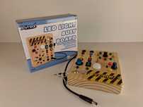 D067 Joyreal LED Light Board Drewniana Tablica Sensoryczna Dla Dzieci