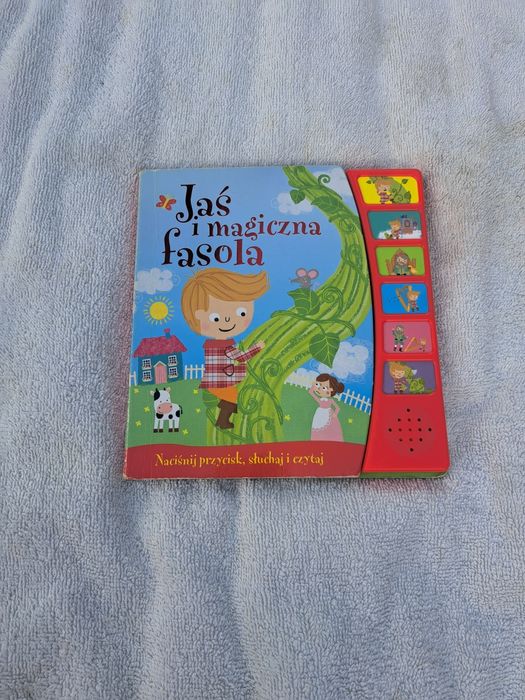 Książeczka interaktywna Jaś i magiczna fasola.