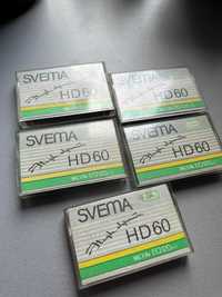 Svema HD60 5шт аудиокассета кассета под запись