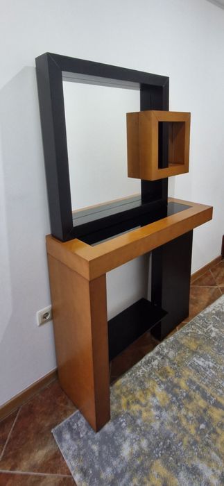 Conjunto de móvel + espelho Hall entrada