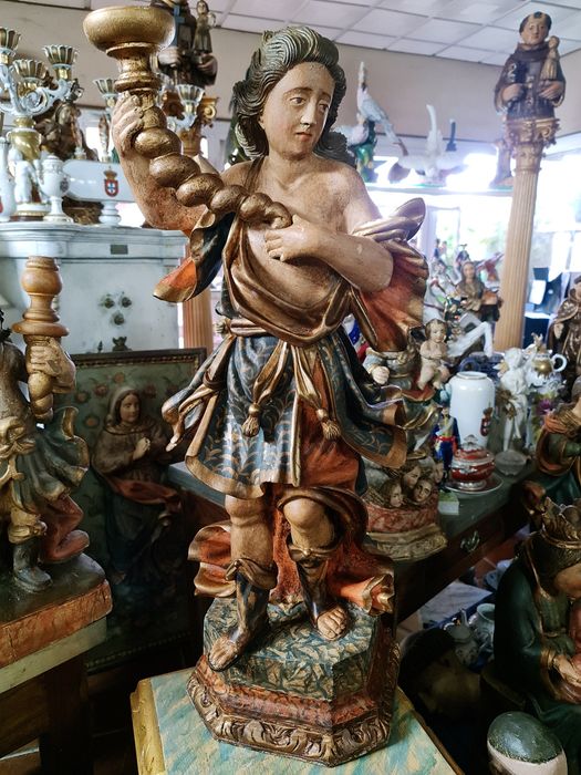 Serafins (Par) Arte Sacra Madeira