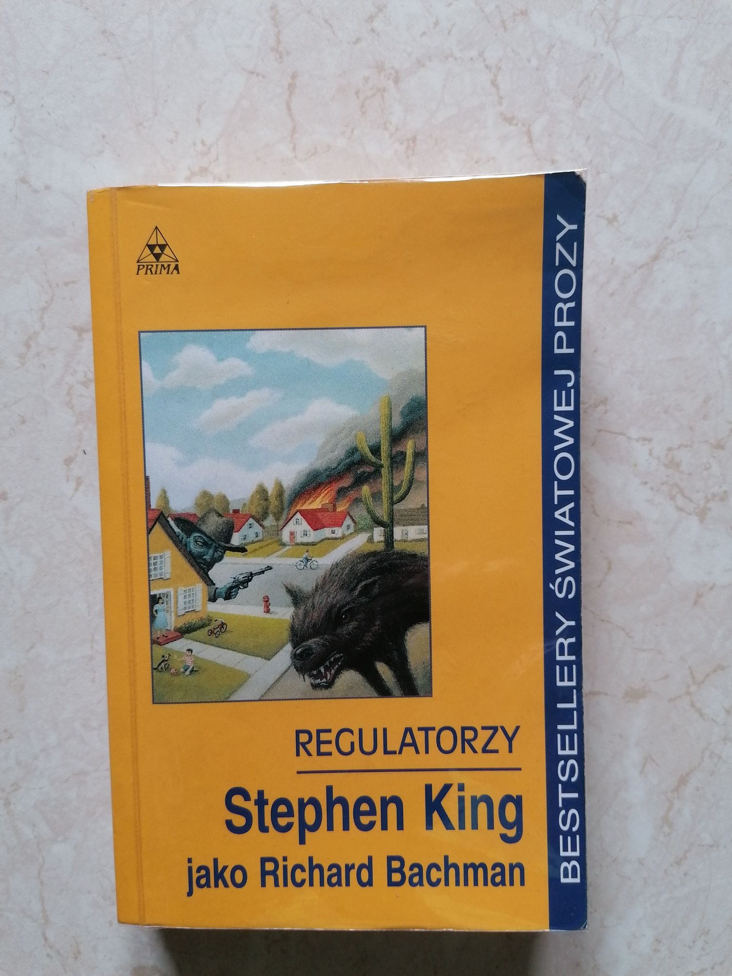 REGULATORZY, BDB! Wydanie 2 PRIMA, Stephen King jako Richard Bachman.