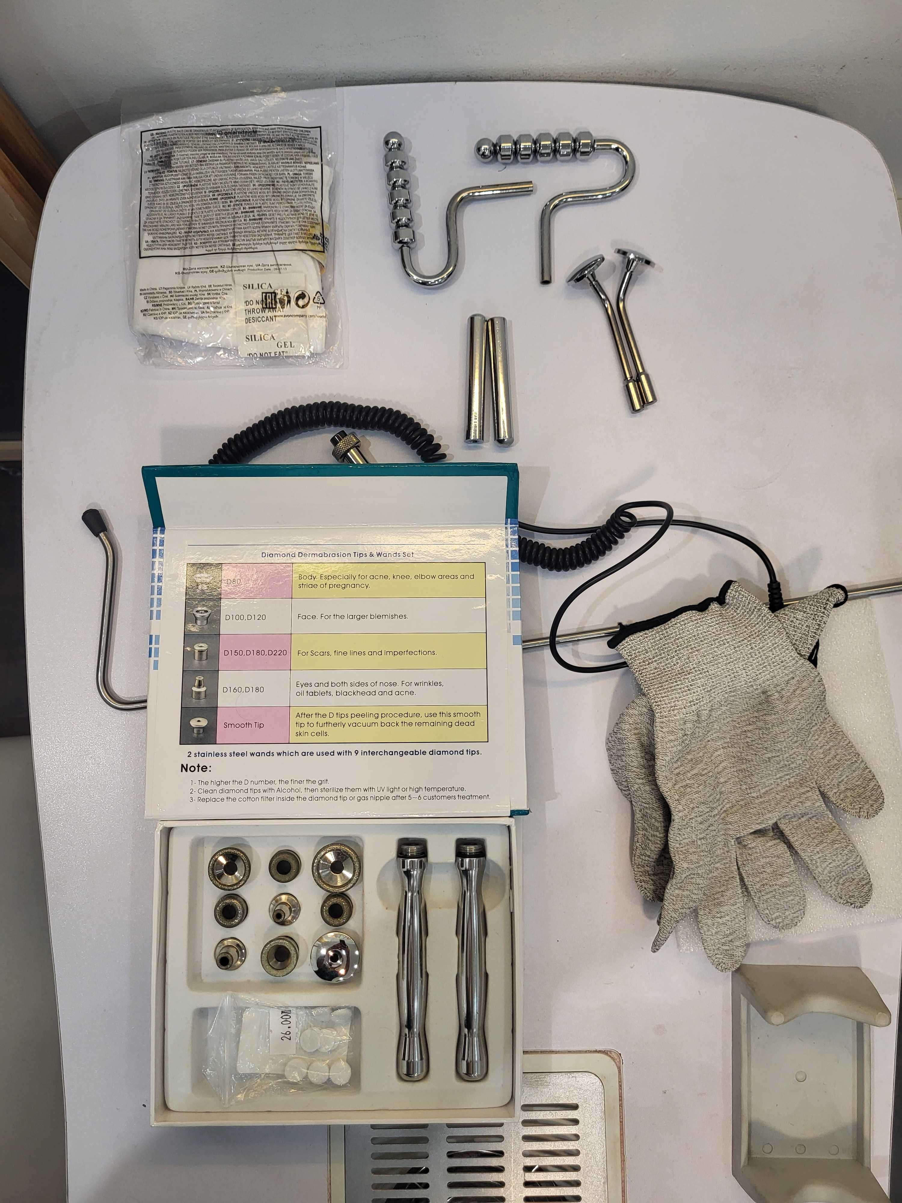 Kombajn Kosmetyczny 6w1: Mikrodermabrazja,Kawitacja,Sonoforeza,BioLift