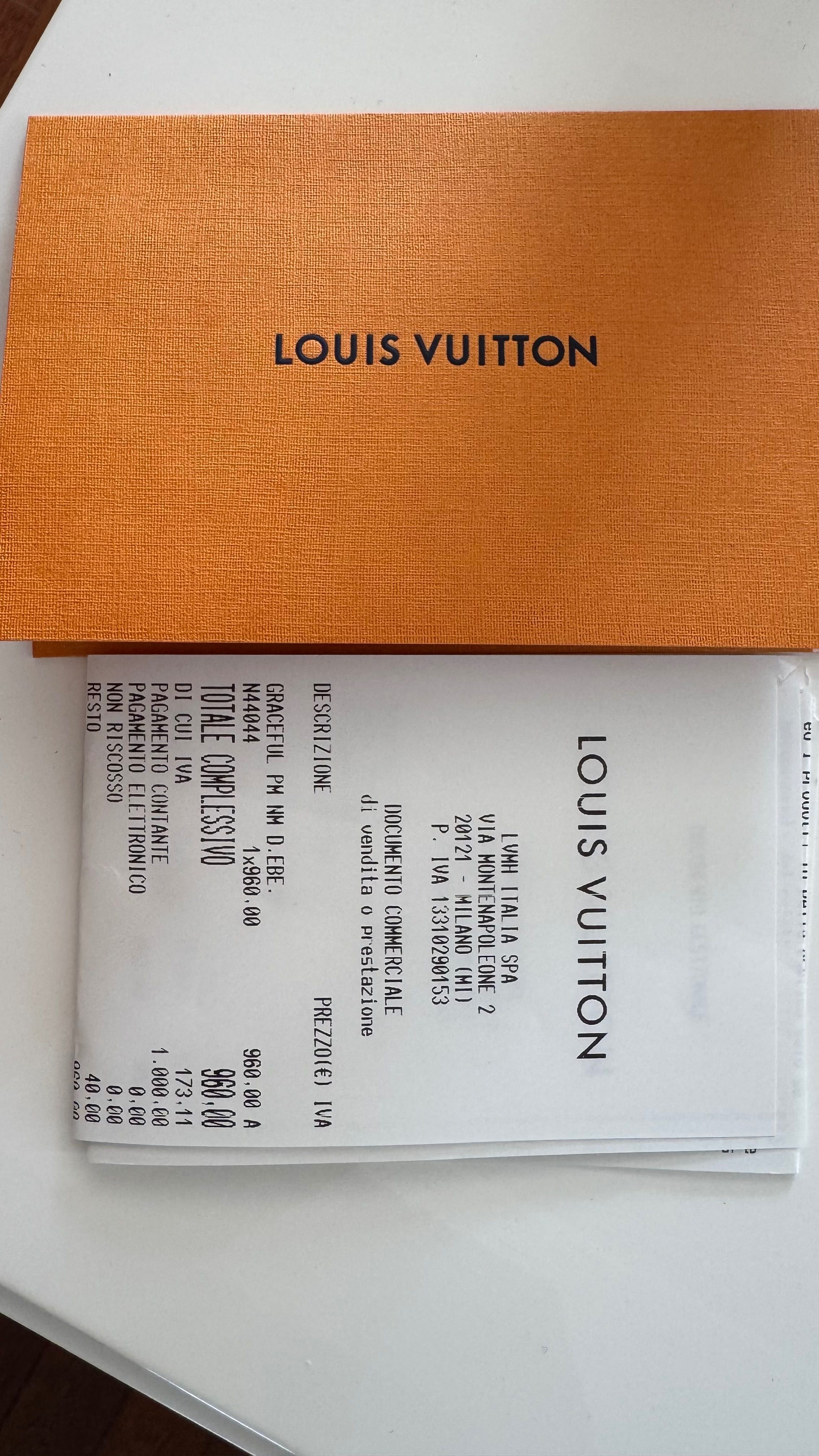 Torebka Louis Vuitton używana z paragonem