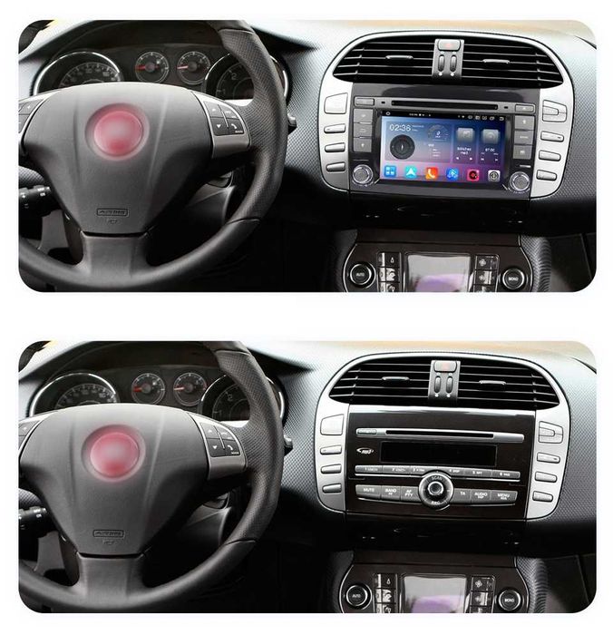 Fiat Bravo Radio FM RDS DAB+ Android CarPlay DVD CD MP3 WiFi USB GPS