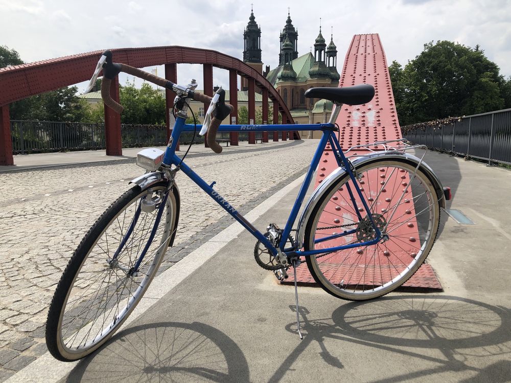 Rower szosowy, miejski, kolarzówka, Romat Orkan Retro PRL