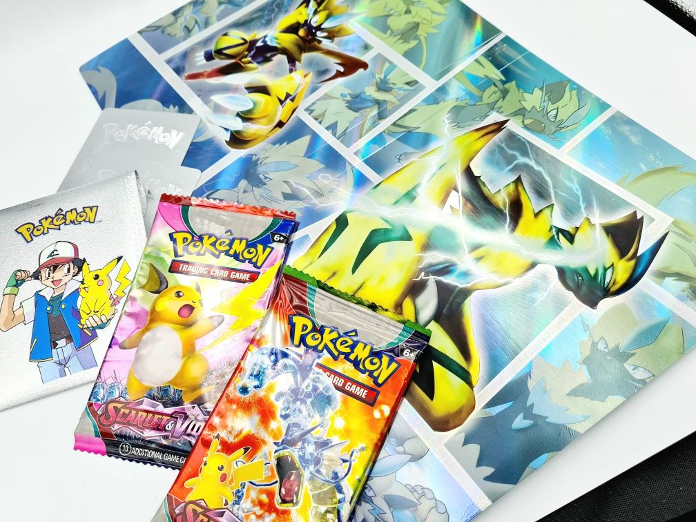 Nowy duży zestaw Pokemon album A5 + karty - zabawki