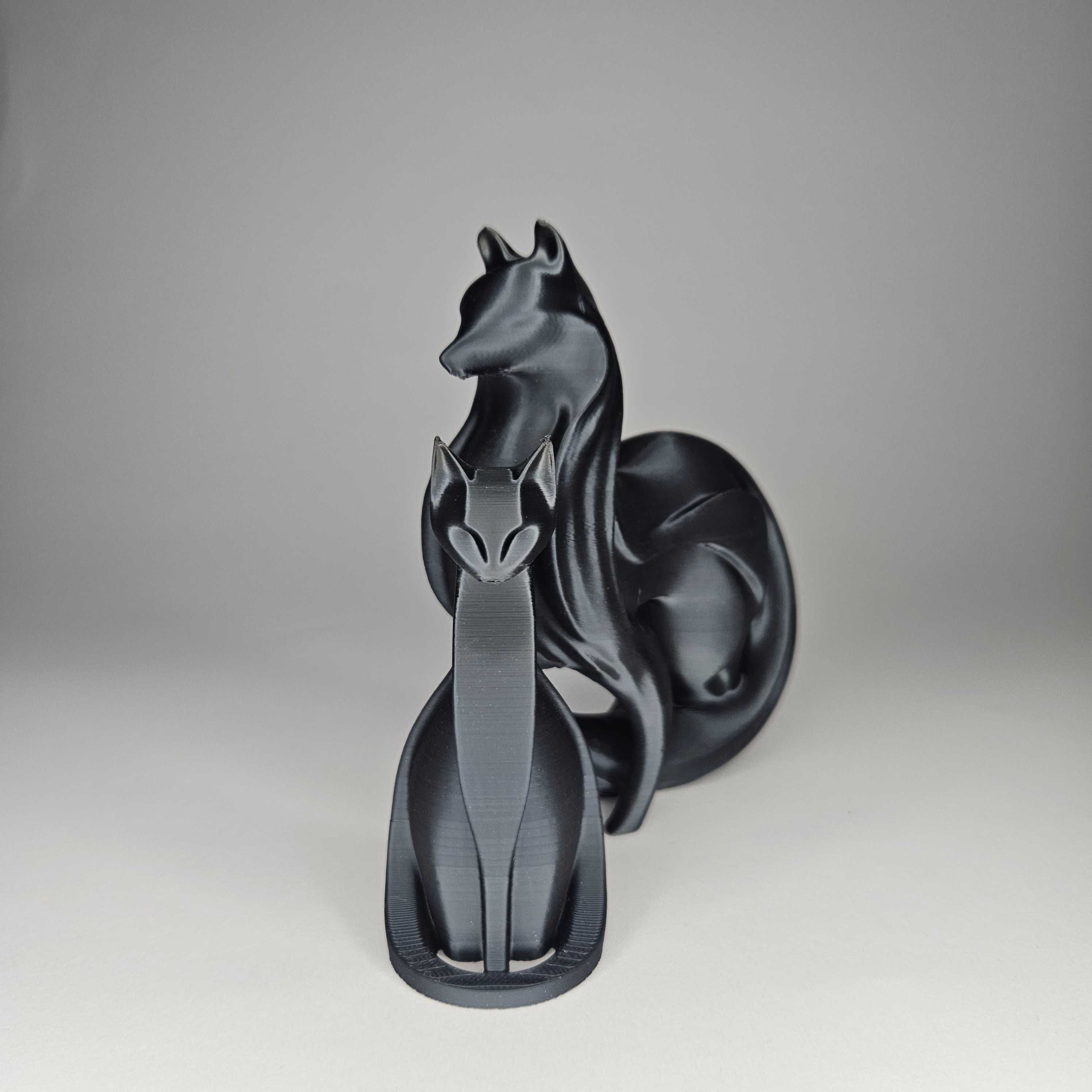 Filament 3D PLA 1kg 1.75mm Czarny Silk kompatybilny z AMS